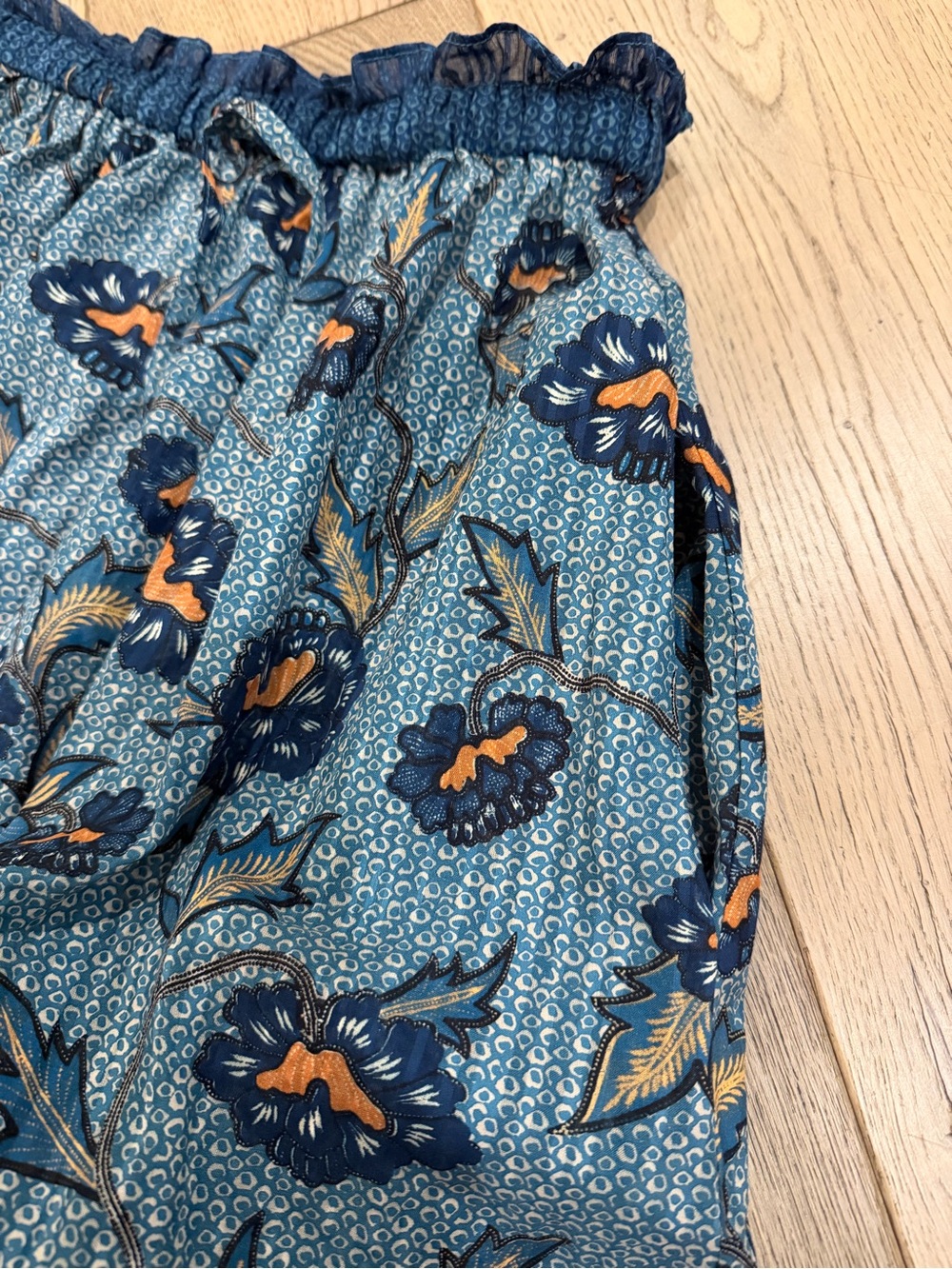 Ulla Johnson Alice asymmetric cotton-blend midi skirt - Size 2 - Picture 9 of 9